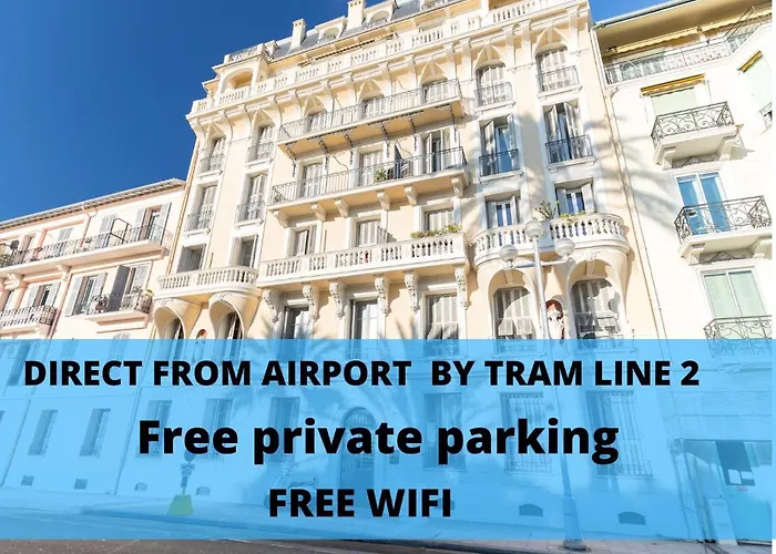 Le 323 Prom - Beachfront - Parking - Near Tram &supermarket - Ac - Washing Machine * Nizza